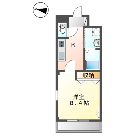 メルベージュ 間取り図