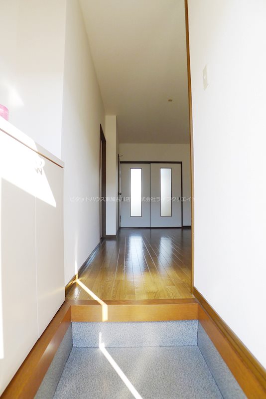 松風コーポ 玄関