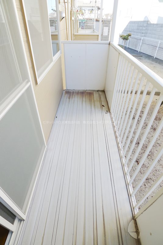 松風コーポ ベランダ