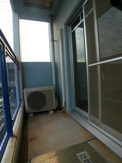 カサ・デ・フローレス ベランダ