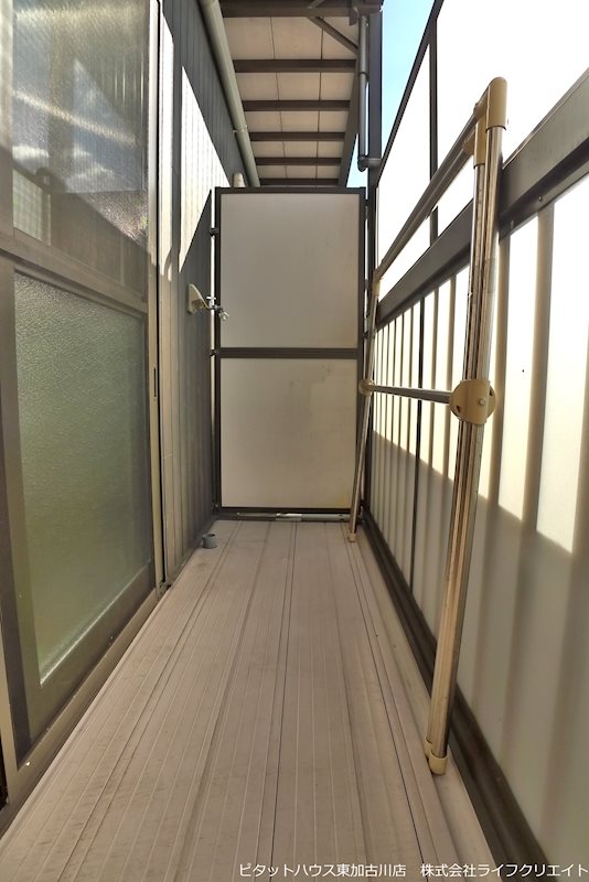 六轆縁 ベランダ