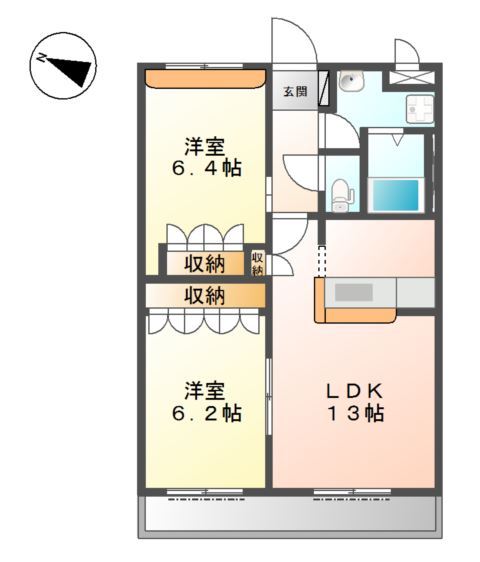 プレッソリーバ 間取り図