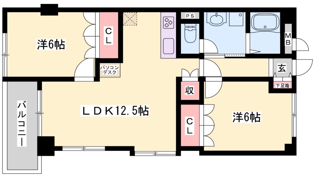 さんようレジデンス 間取り図