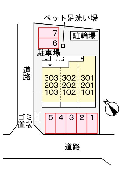 シエルガーデン ベランダ