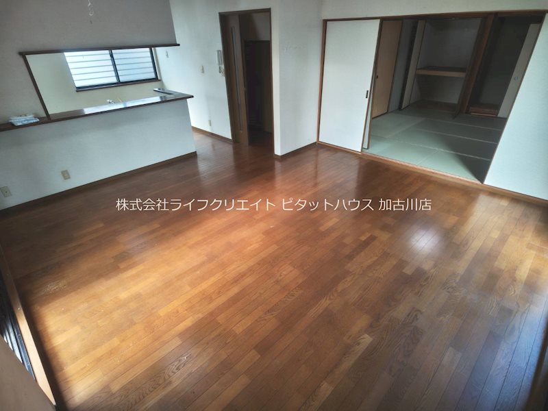 野口町二屋戸建 リビング