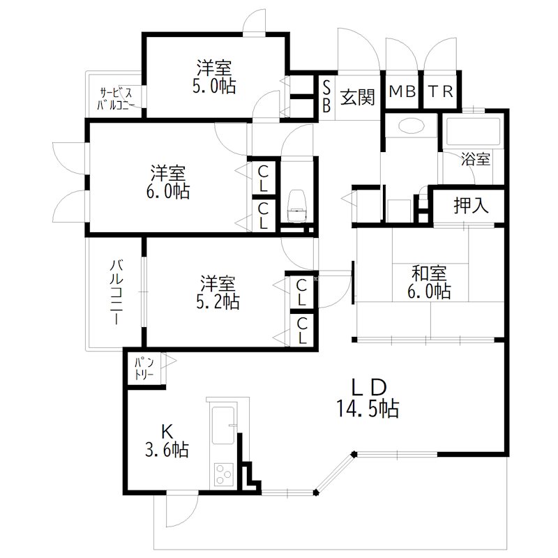 ファーミンスペリオ土山野添 間取り図