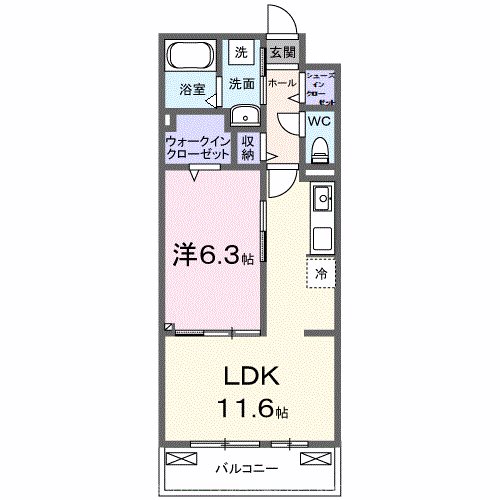 ロト　フィオーレ 間取り図