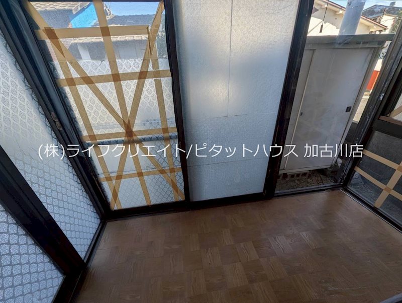 伊保崎南　中古戸建 ベランダ