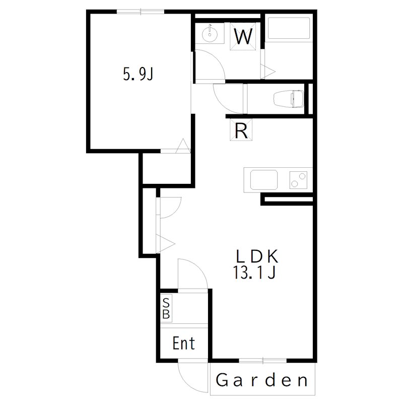 パストルＡ棟 間取り図