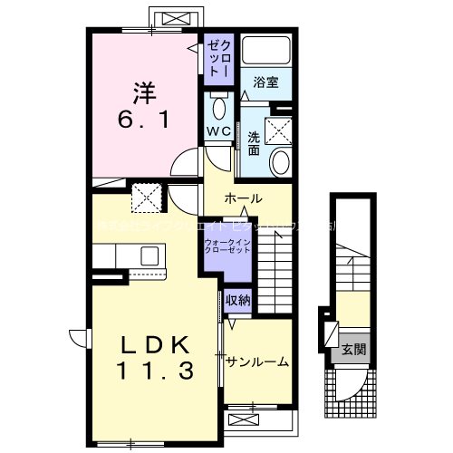 ブリック　フェアリーⅢ 間取り図