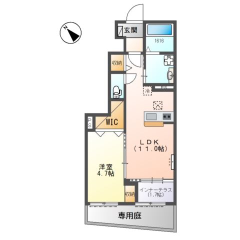 カモミール 間取り図