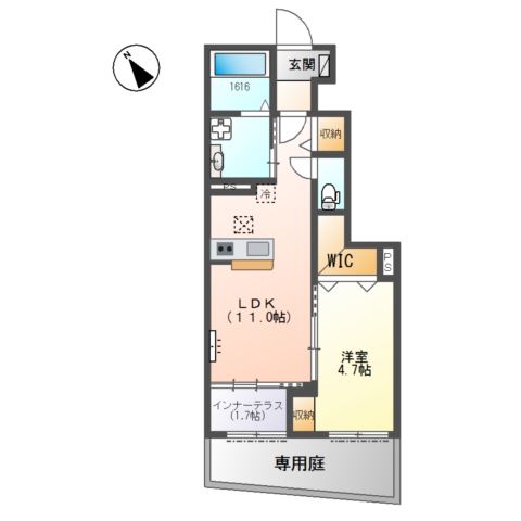 カモミール 間取り図
