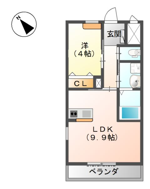 アルモ 間取り図