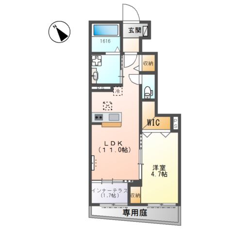 カモミール 間取り図