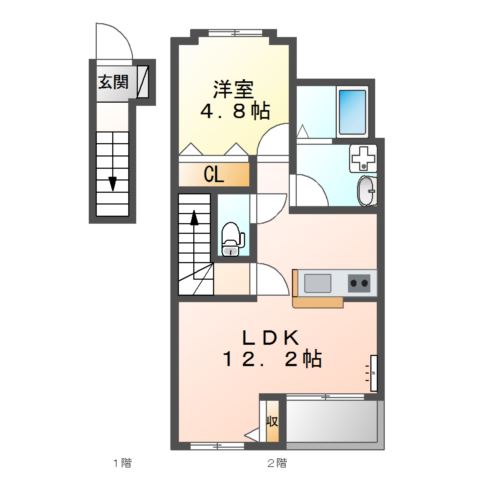 アルモ　ディモーラ 間取り図