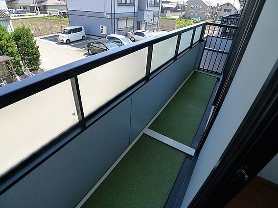 プランドールハリマ　Ａ棟 ベランダ