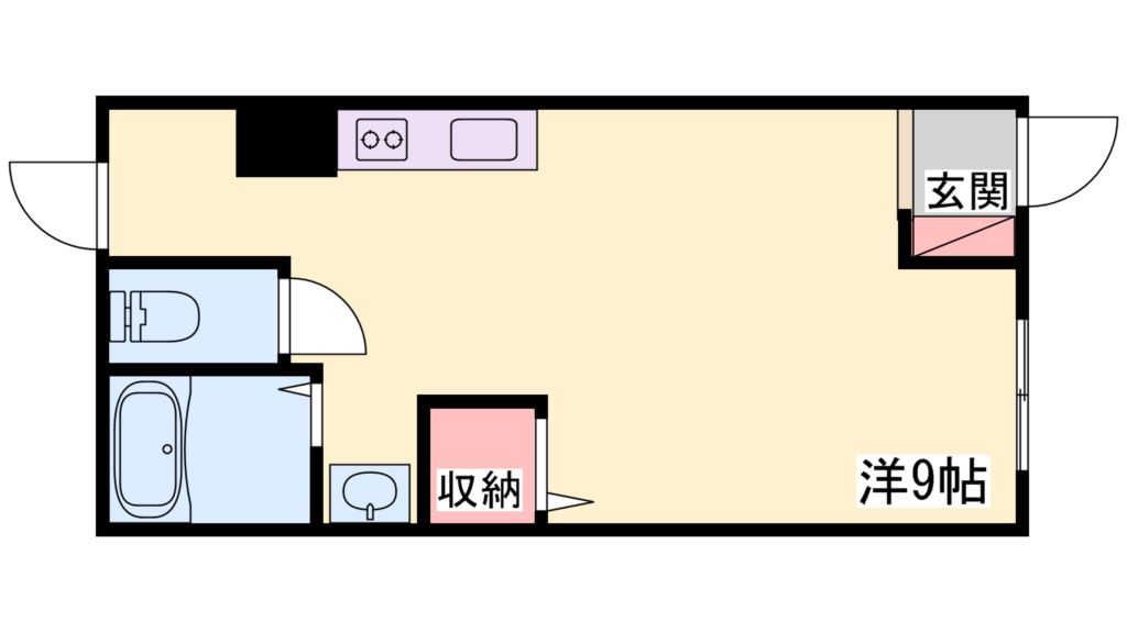 高砂竜山ビル 間取り図