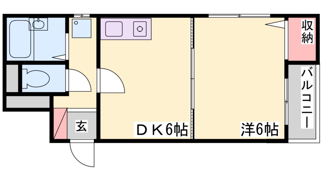 アレックス1 間取り図