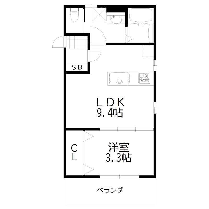 フェリーチェ浜の宮公園 間取り図