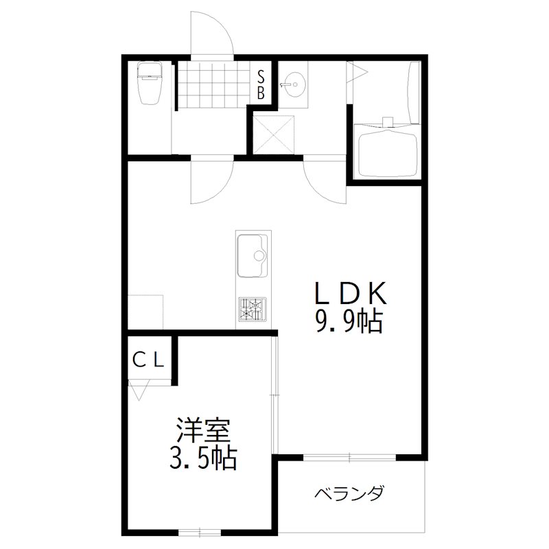 フェリーチェ浜の宮公園 間取り図
