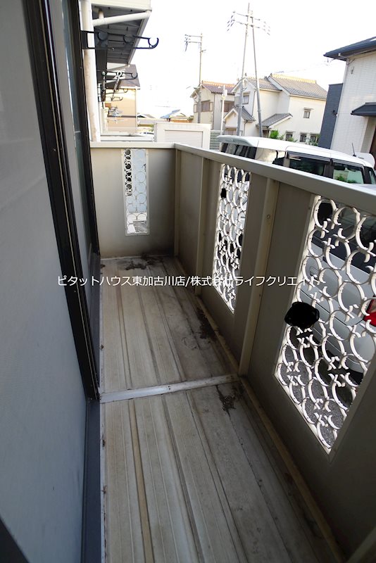 エルパセオⅢ ベランダ