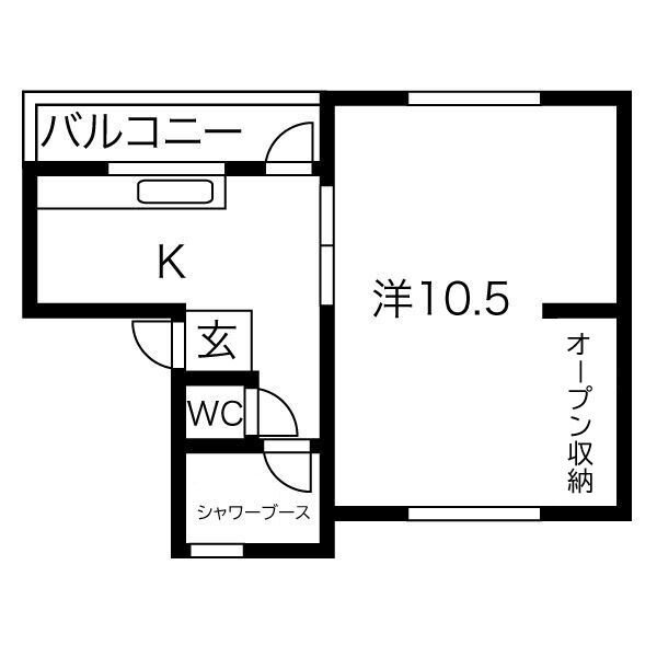 サンフィールド 間取り図