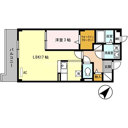 ヴァンエステート北在家 間取り図