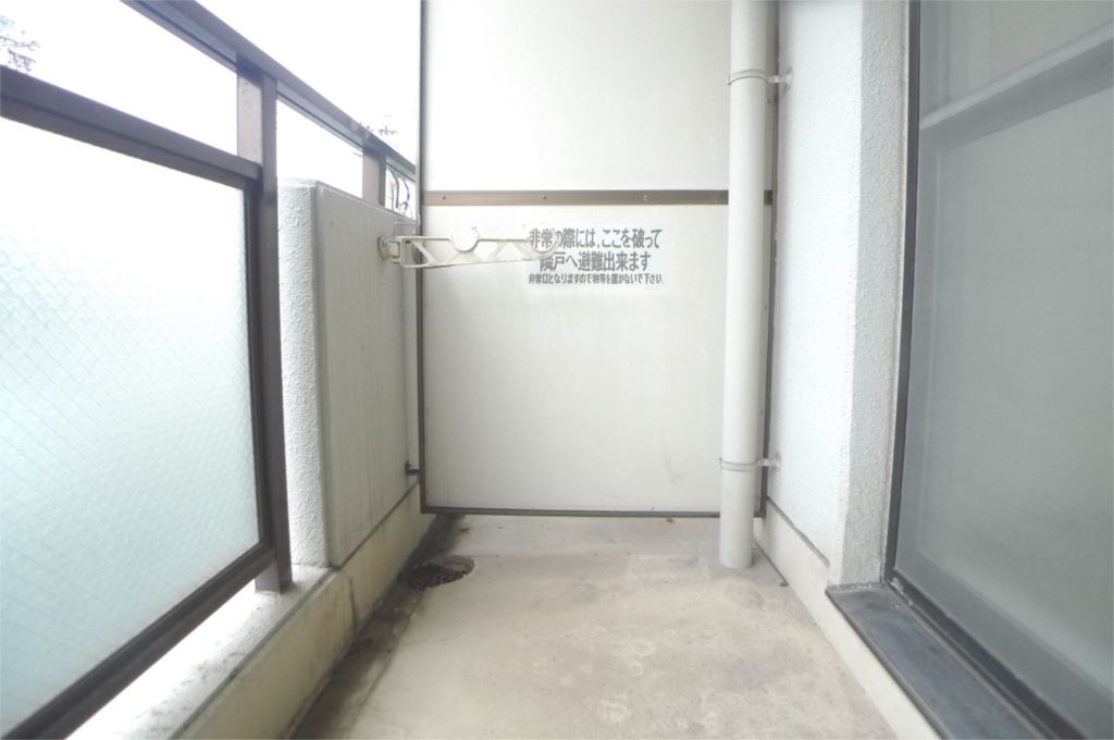 ジュネス北在家 ベランダ