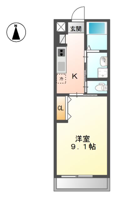 エイシンパレス 間取り図