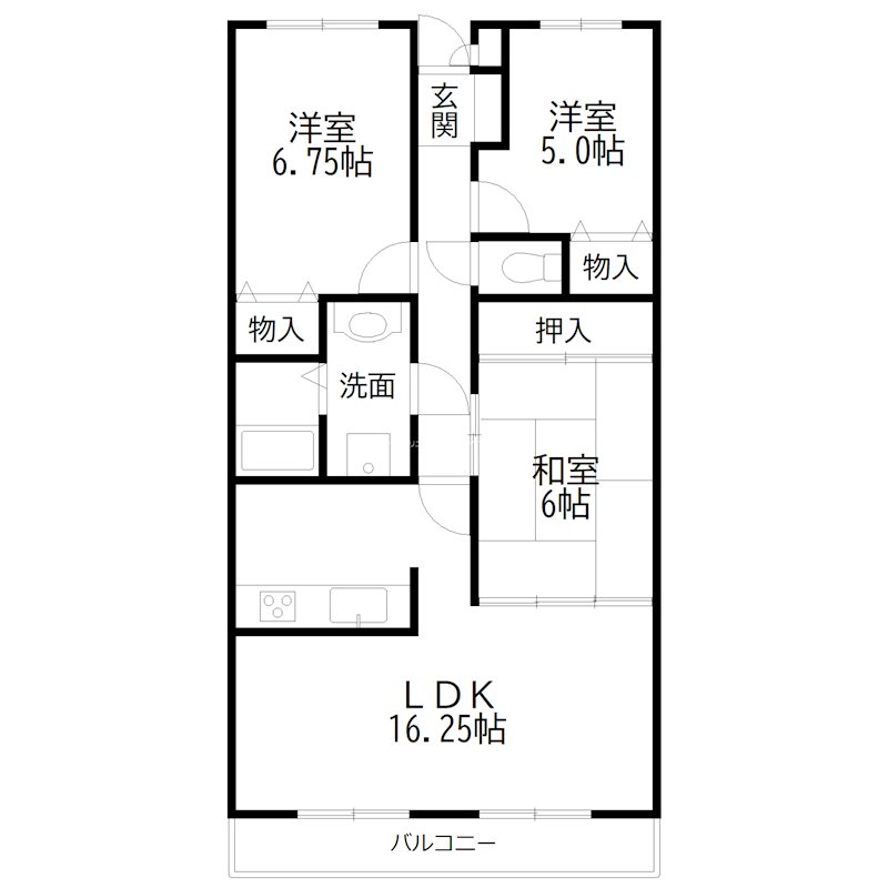 サンロイヤル加古川リバージュ　ＩＶ号館 間取り図