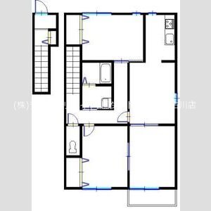 アクシス大島 間取り図