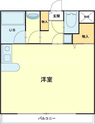 宝殿美保里ヤングパレス 間取り図