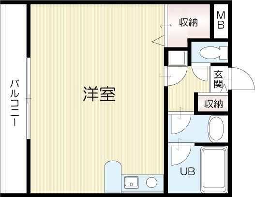 宝殿美保里ヤングパレス 間取り図