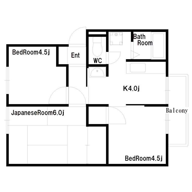 プリモ・パッソ 間取り図