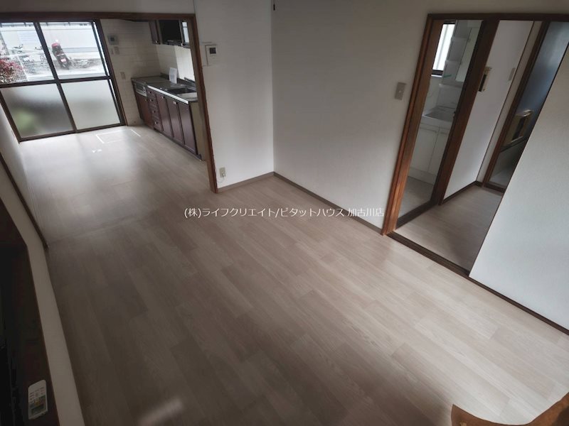 土山戸建 リビング