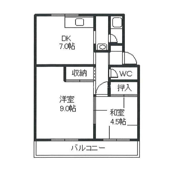 野口マンション 間取り図