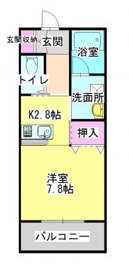 パストラルゆとり 間取り図