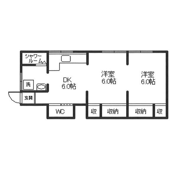 ハイムひいらぎ 間取り図