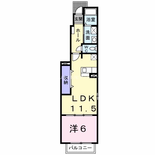 アミュエスト 間取り図