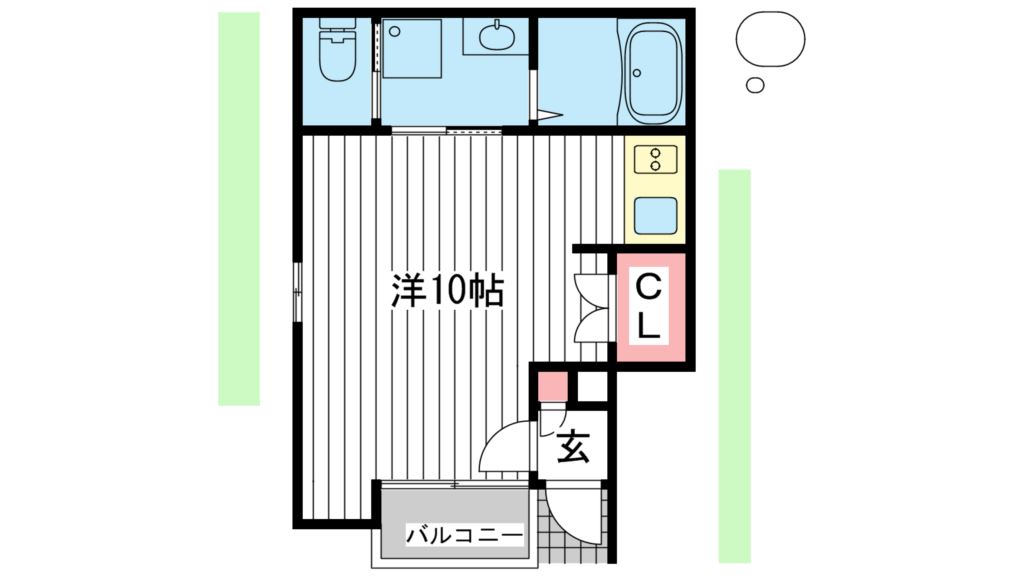 アルト・ラプソディ加古川 間取り図