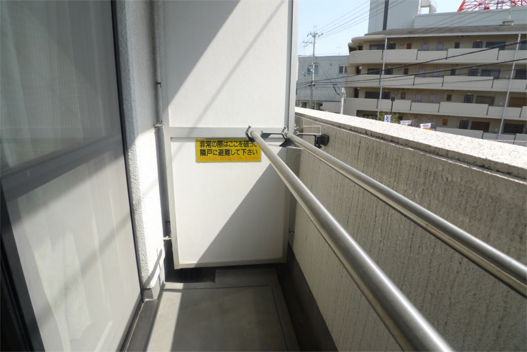 プレアール粟津 ベランダ