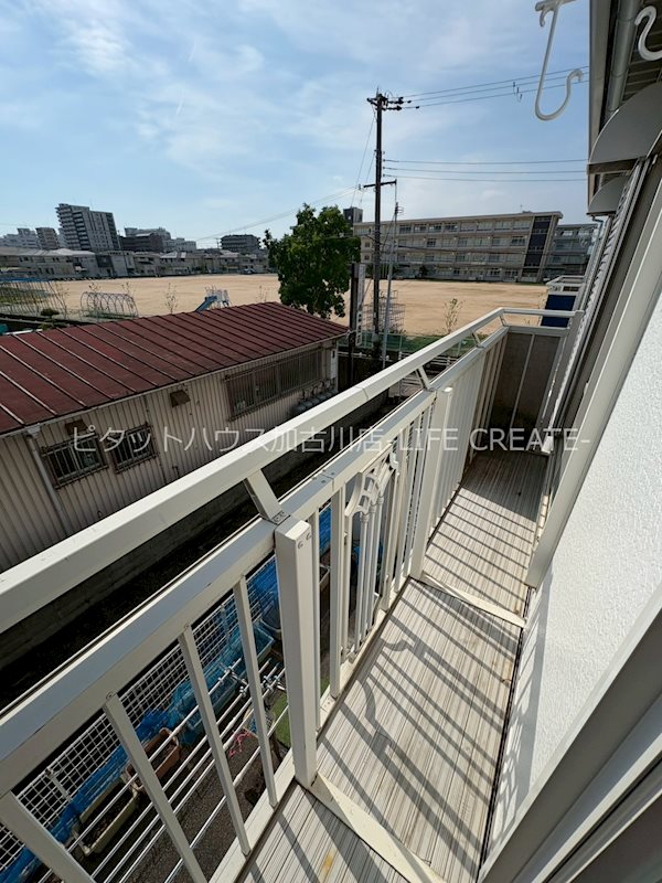 メゾン朱鷺 ベランダ