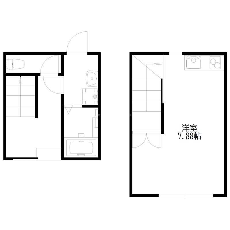 ミントハイツ 間取り図