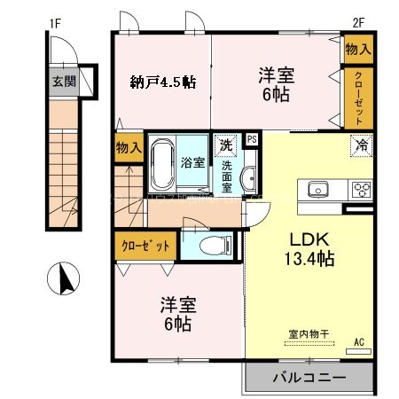 レスポワール 間取り図