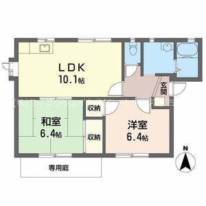 フレグランス今市 間取り図