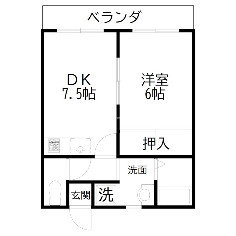 シャトリエII 間取り図
