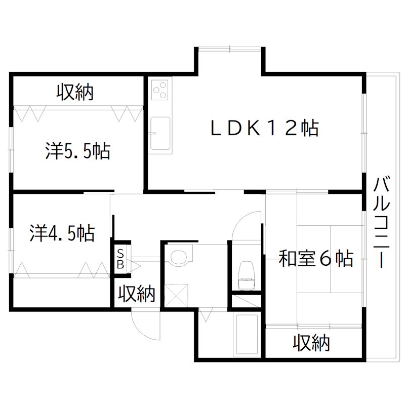 グレース蓮池 間取り図