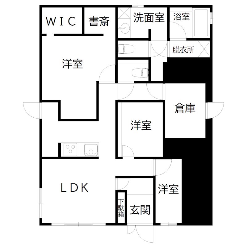 Mビル 間取り図