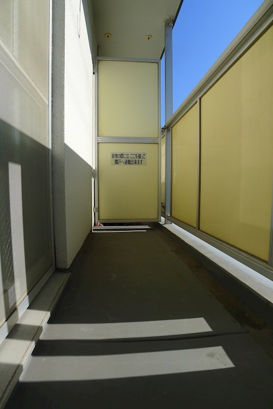 ビレッジハウス尾上3号棟 ベランダ