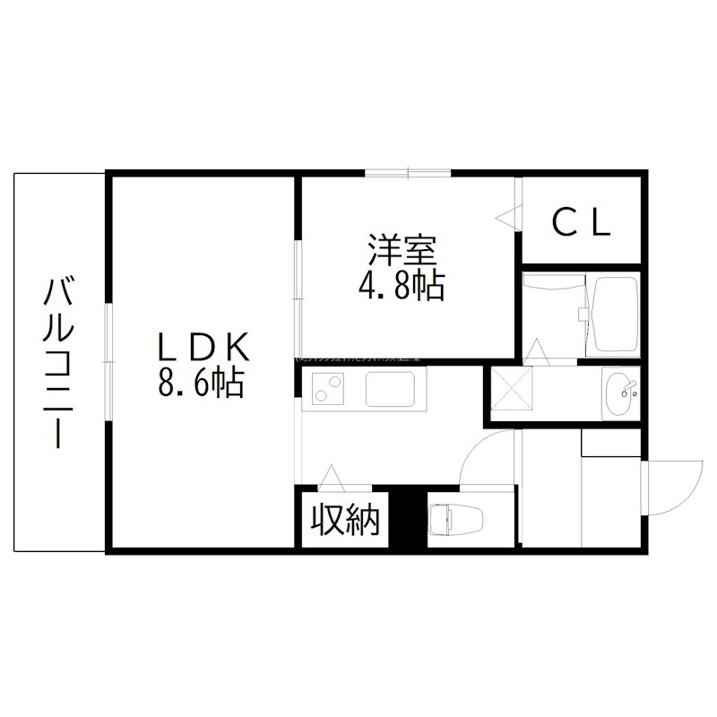 Le　Corindon 間取り図